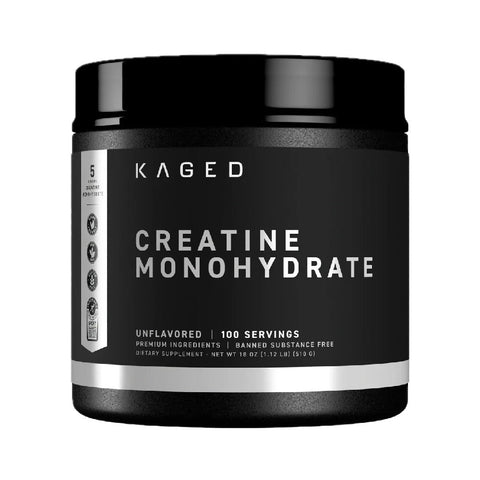 Creatine monohydrate 510g, pudra, Kaged Muscle, Creatina monohidrata 1