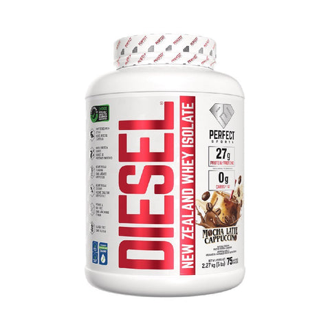 Proteine Diesel New Zealand Whey Isolate 2.27kg, pudra, Perfect Sports, Izolat proteic din zer 3