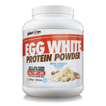 Egg White Protein Powder, pudra, 1800g, Per4m, Proteine din ou 1