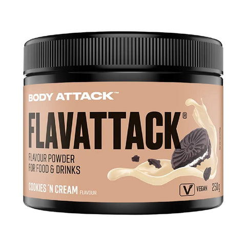 Flavattack 250g, pudra, Body Attack, Pudra aromata proteica 4