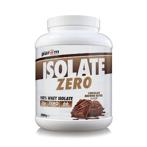 Isolate zero, pudra, 2000g, PER4M, Supliment alimentar pentru crestere masa musculara 3