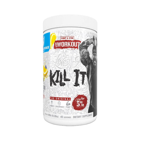 Pre - workout Kill It, pudra, 400g, 5% Rich Piana, Supliment alimentar pre - workout cu cofeina 4