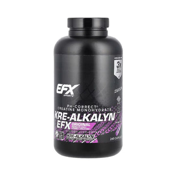 Creatina Kre - Alkalyn 1500mg, 240 capsule, EFX, Supliment alimentar pe baza de creatina 1