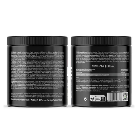 L - glutamina + Astragin, pudra, 400g, Weider, Supliment alimentar pentru refacere 2