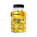 Omega Omega 3 1000mg 90 capsule, Ironflex, Supliment cu acizi grasi esentiali EPA si DHA 1