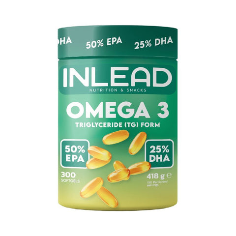 Omega Omega 3 300 capsule, Inlead, Supliment alimentar de tip acizi grasi esentiali 1