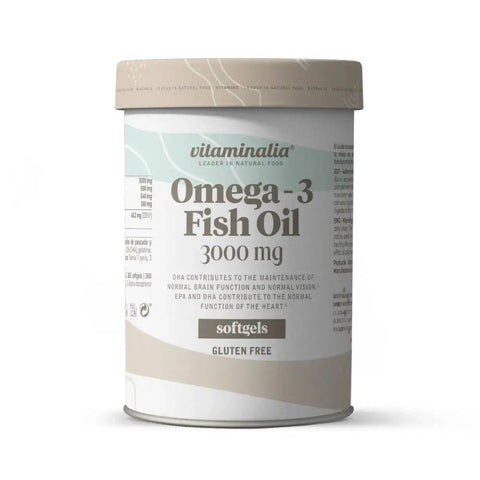 Acizi grasi Omega | Omega 3 Ulei de peste 3000mg, 360 capsule, Vitaminalia HSN, Acizi grasi 0