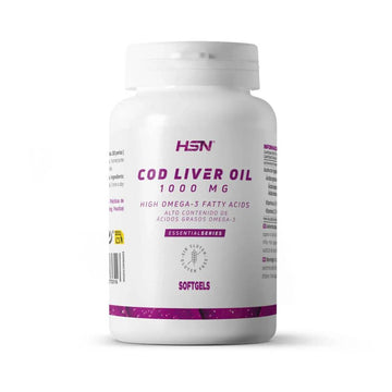 Acizi grasi Omega | Ulei de ficat de cod 1000mg, 120 capsule, HSN, Acizi grasi Omega 3 0