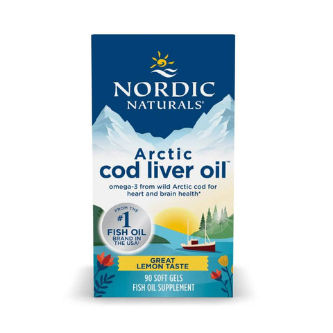 Acizi grasi Omega | Ulei din ficat de cod 90 capsule moi, Nordic Naturals, Acizi grasi omega 3 0