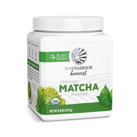 Organic Matcha, pudra, 337,5g, Sunwarrior, Supliment alimentar pentru sanatate 1