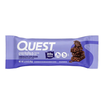 Batoane Overload Protein Bar 58g, Quest Nutrition, Baton proteic 1