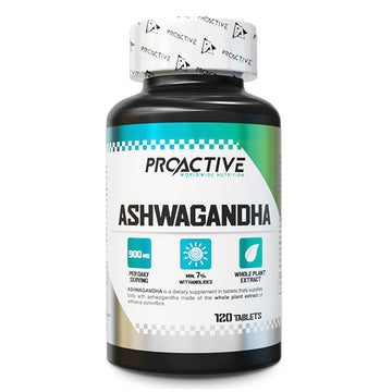 Ashwagandha 450mg, 120 tablete, ProActive (Real Pharm), Supliment alimentar cu extract de ashwagandha