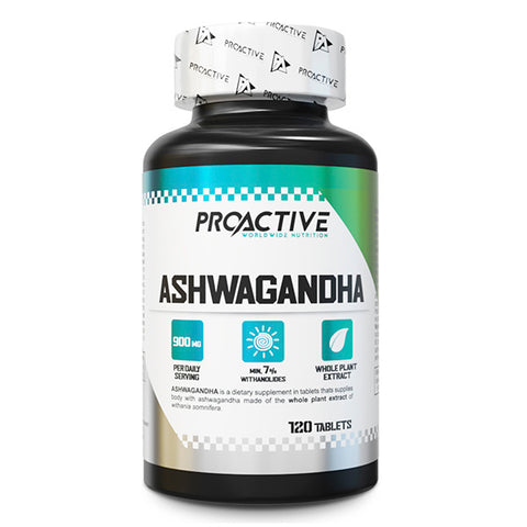 Ashwagandha 450mg, 120 tablete, ProActive (Real Pharm), Supliment alimentar cu extract de ashwagandha