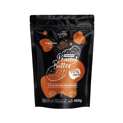 Powdered Peanut Butter 400g, pudra, Nustino, Proteina vegetala cu gust intens de cacao 4