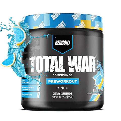 Suplimente antrenament | Total War, pudra, 390g, Redcon1, Supliment alimentar pre-workout cu cofeina 0