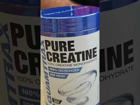 Creatina, pudra, 500g, Quamtrax, Supliment alimentar de tip creatina monohidrata micronizata