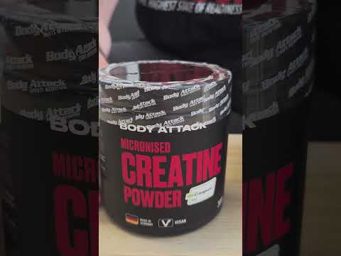 Micronised Creatine 500g Creapure Natural, pudra, Body Attack, Supliment alimentar de tip creatina