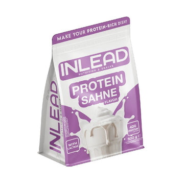 Protein Sahne, pudra, 500g, Inlead, Aliment proteic pentru gatit 1