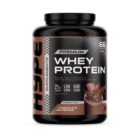 Concentrat proteic din zer | Proteina din zer Premium pudra, 1kg, Hype Supplements, Supliment crestere masa musculara 1