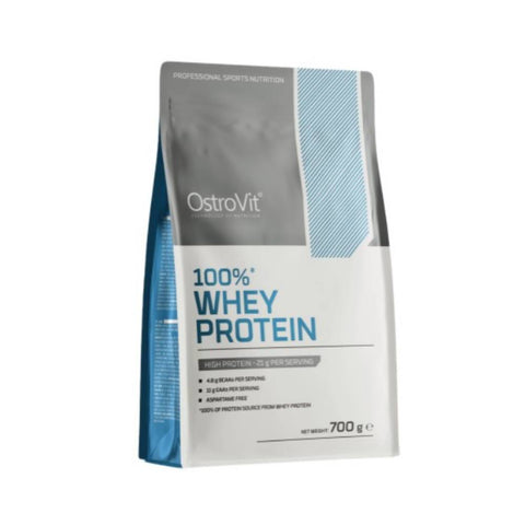 Suplimente antrenament | Whey Protein 700g, pudra, Ostrovit, Concentrat proteic din zer 1