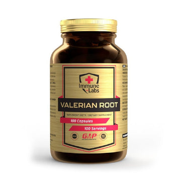Suplimente sanatate Radacina de valeriana 450mg, 100 capsule, Immune Labs, Supliment alimentar pentru sanatate 1