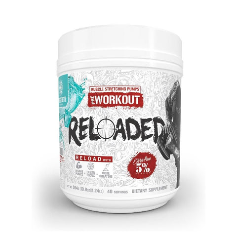 Pre-workout Reloaded, pudra, 535g, 5% Rich Piana, Supliment alimentar pre-workout cu cofeina 3