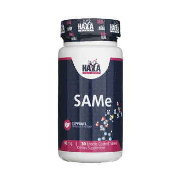 Hepatoprotectoare | SAMe 50mg, 30 tablete, Haya Labs, Supliment alimentar pentru sanatate 0