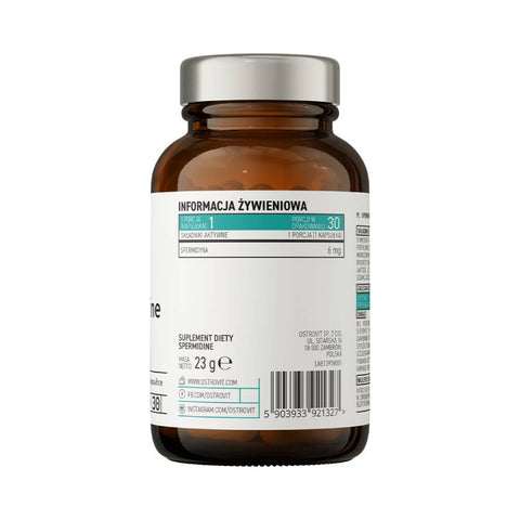 Spermidina 6mg, 30 capsule, Ostrovit, Supliment alimentar pentru sanatate 2