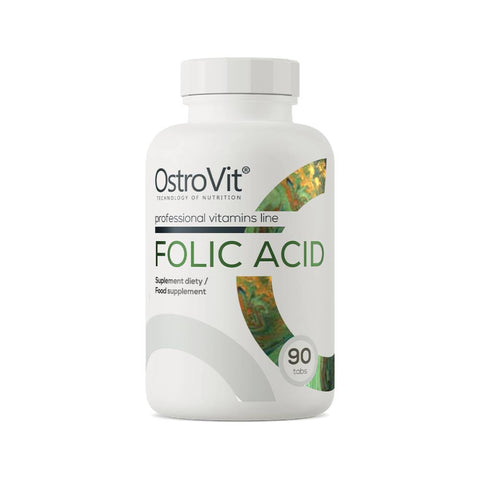 undefined | Acid Folic 800mcg, 90 tablete, Ostrovit, Supliment alimentar pentru sanatate 0