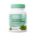 Suplimente antistres | Ashwagandha, Rhodiola & Ginseng 60 capsule, Osavi, Supliment alimentar pentru sanatate 0