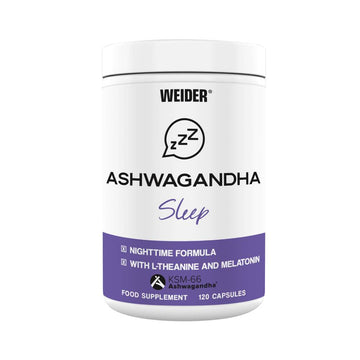 Suplimente antistres | Ashwagandha Sleep 120 capsule, Weider, Supliment alimentar pentru sanatate si relaxare 0