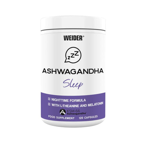 Suplimente antistres | Ashwagandha Sleep 120 capsule, Weider, Supliment alimentar pentru sanatate si relaxare 0
