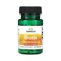 Swanson | Biotina 5000mcg, 30 capsule, Swanson, Supliment pentru par, piele si unghii 0