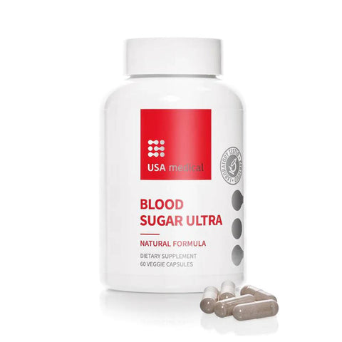 Medica Group | Blood Sugar Ultra 60 capsule, USA Medical, Supliment alimentar pentru controlul glicemiei 0