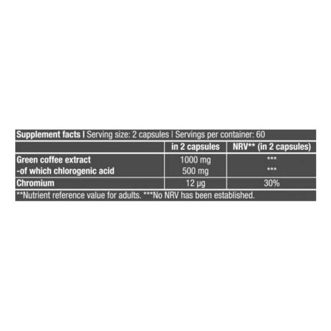 Biotech USA | Cafea verde, 120 capsule, Biotech USA, Supliment alimentar pentru sanatate 1