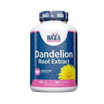 undefined | Extract de radacina de Papadie 500mg, 100 capsule, Haya Labs, Supliment alimentar pentru sanatate 0