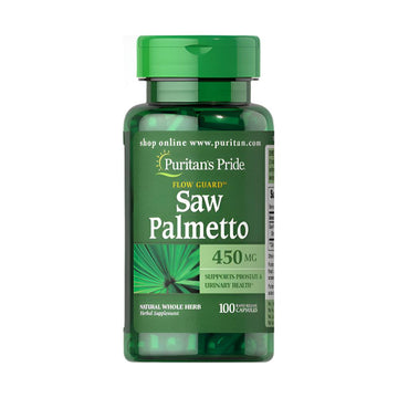 Puritan's Pride | Extract de Saw Palmetto 450mg, 100 capsule, Puritan's Pride, Supliment sanatate barbati 0