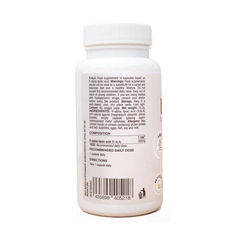 Quamtrax | R-ALA 300mg, 60 capsule, Quamtrax, Supliment antioxidanti sportivi 1