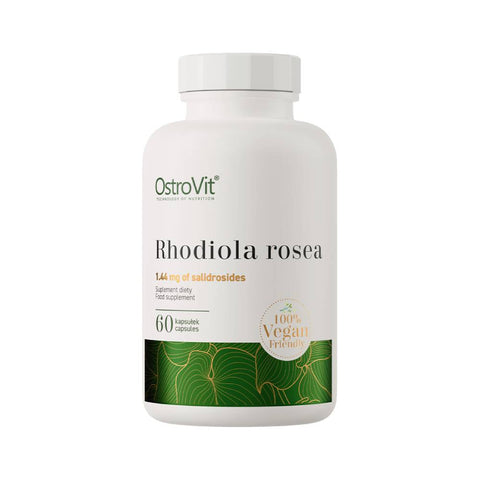 Suplimente antistres | Rhodiola Rosea, 60 capsule, Ostrovit, Supliment alimentar pentru sanatate 0