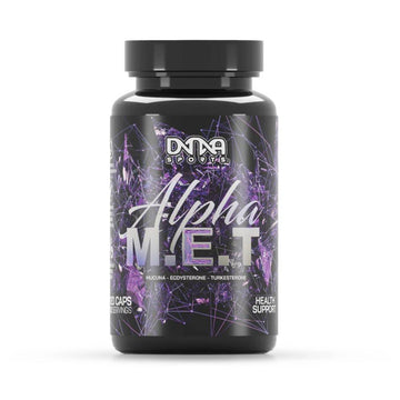 Testosteron Alpha MET, 90 capsule, DNA Sports, Supliment sanatate barbati 1