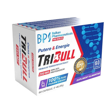 Suplimente sanatate sexuala | Tribull 60 capsule, Balkan Pharmaceuticals, Stimulator testosteron 0