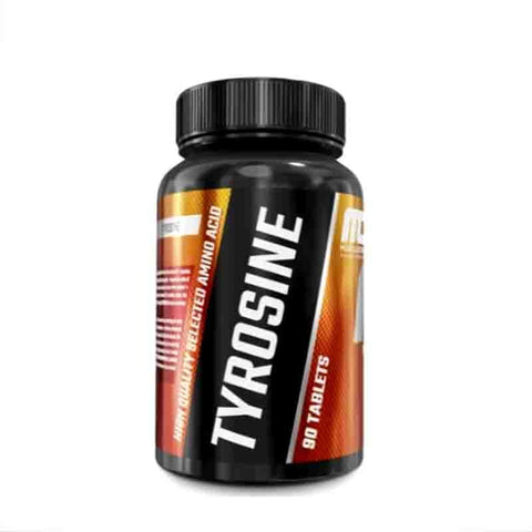 Muscle Care Tirozina 500mg, 90 tablete, Real Pharm, Supliment alimentar cu tirozina