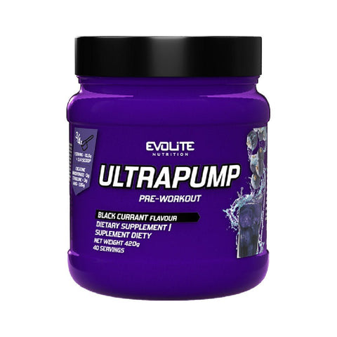 UltraPump, pudra, 420g, Evolite, Supliment alimentar pre - workout cu cofeina 4