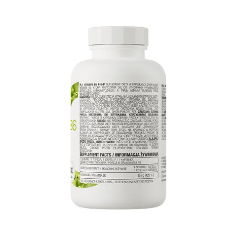 Vitamine si minerale Vitamina B6 P - 5 - P, 60 capsule, Ostrovit, Supliment alimentar pentru sanatate 2