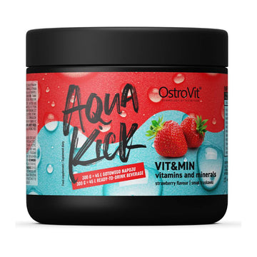 L❤️ve is in the SUPPS | Aqua Kick Vit&Min, pudra, 300g, Ostrovit, Complex minerale si vitamine 0