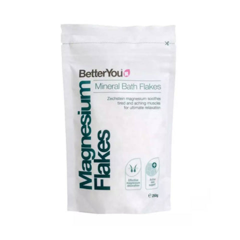Minerale | Fulgi de magneziu pentru baie, 250g, BetterYou 0