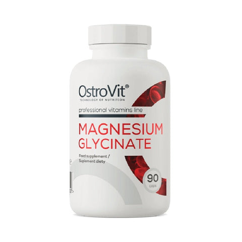Minerale | Magneziu glicinat, 90 capsule, Ostrovit, Supliment alimentar pentru sanatate 0