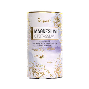 Minerale | So good! Magneziu & Potasiu pudra, 256g, Fitness Authority, Supliment alimentar pentru sanatate 0