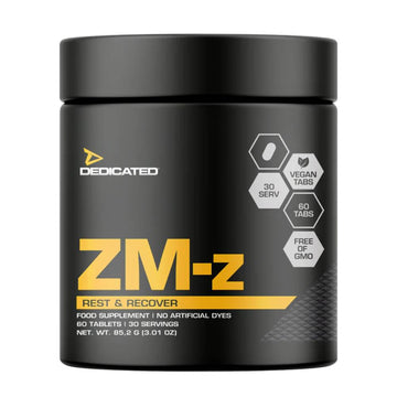 Stimulatoare testosteron | ZM-z 60 tablete, Dedicated Nutrition, Supliment alimentar pentru recuperare 0