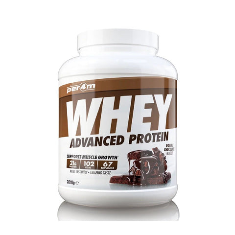 Whey Protein 2kg, pudra, Per4m, Proteina din zer 20